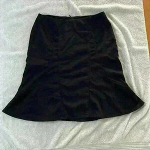Vince Wool Blend Black Skirt sz 6 career office minimalist professional work